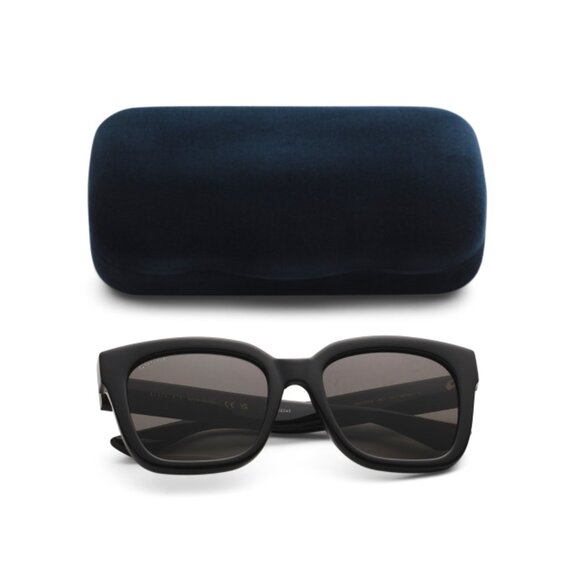 GUCCI Black 54mm Designer Sunglasses - Picture 1 of 2